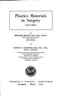 Tapa de Plastics materials in surgery