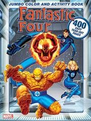 Tapa de Fantastic Four Jumbo Color & Activity Book