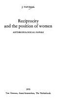 Tapa de Reciprocity and the position of women