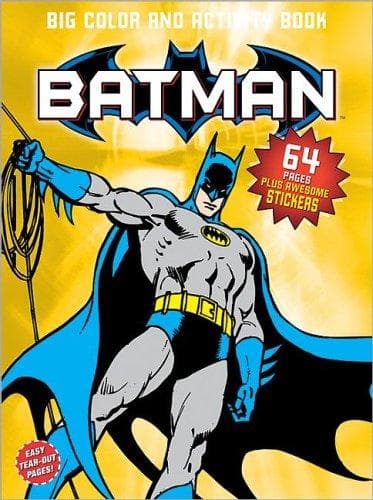 Tapa de Batman Big Color & Activity Book