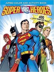 Tapa de DC Heroes Jumbo Color & Activity Book