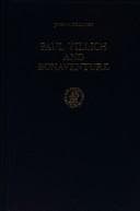 Tapa de Paul Tillich and Bonaventure