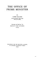 Tapa de The Office of Prime Minister