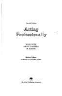 Tapa de Acting professionally