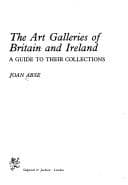 Tapa de The art galleries of Britain and Ireland
