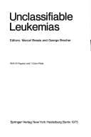 Tapa de Unclassifiable leukemias