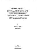 Tapa de Propositional logical thinking and comprehension of language connectives