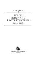Tapa de Peace, print and Protestantism, 1450-1558