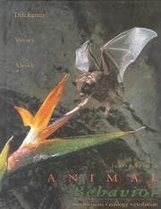 Tapa de Animal behavior
