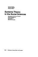 Tapa de Systems Theory in the Social Sciences: Stochastic and Control Systems Pattern Recognition Fuzzy Analysis Simulation Behavioral Models (Interdisciplinary Systems Research)