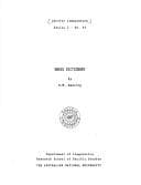 Tapa de Kwaio dictionary