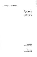 Tapa de Aspects of time