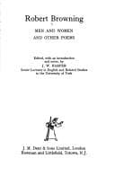 Tapa de Men and women, and other poems