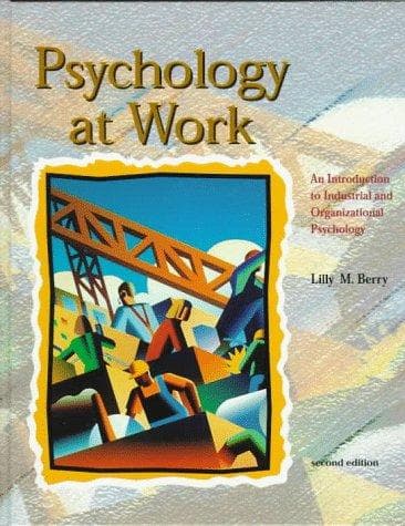 Tapa de Psychology at work