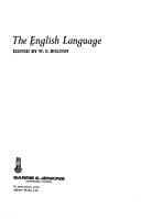 Tapa de The English language
