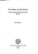 Tapa de The desert and the dream