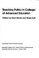 Tapa de Teaching politics in colleges of advanced education