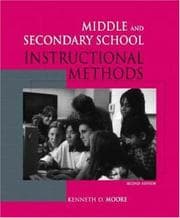 Tapa de Middle and secondary school instructional methods
