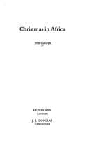 Tapa de Christmas in Africa
