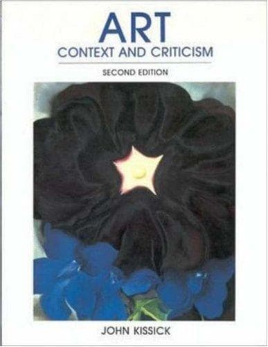 Tapa de Art, context and criticism