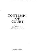 Tapa de Contempt of court