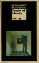Tapa de Perception and information