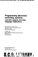 Tapa de Programming electronic switching systems