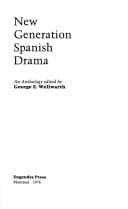 Tapa de New generation Spanish drama