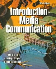 Tapa de Introduction to media communication