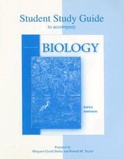 Tapa de Student study guide to accompany Biology, fifth edition