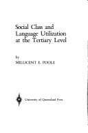 Tapa de Social class and language utilization at the tertiary level