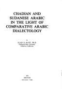 Tapa de Chadian and Sudanese Arabic in the light of comparative Arabic dialectology