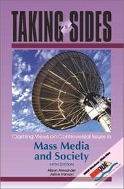 Tapa de Clashing Views on Controversial Issues in Mass Media and Society