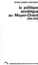 Tapa de La politique soviétique au Moyen-Orient