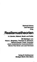 Tapa de Realismustheorien in Literatur, Malerei, Musik und Politik