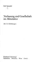Tapa de Verfassung und Gesellschaft im Mittelalter