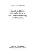 Tapa de Deutsch und Latein in deutscher Literatur und Geschichtsschreibung des Mittelalters
