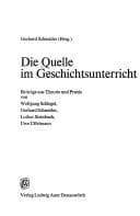 Tapa de Die Quelle im Geschichtsunterricht