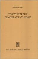 Tapa de A preface to democratic theory