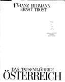 Tapa de Das tausendjährige Österreich