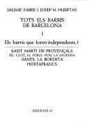 Tapa de Tots els barris de Barcelona