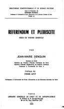 Tapa de Référendum et plébiscite
