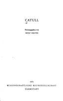 Tapa de Catull