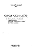 Tapa de Obras completas