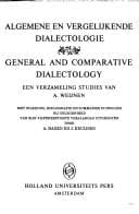 Tapa de Algemene en vergelijkende dialectologie =