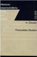 Tapa de Thukydides-Studien