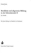 Tapa de Berufliche und allgemeine Bildung in der Sekundarstufe II