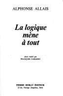Tapa de La logique mène à tout