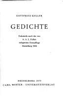Tapa de Gedichte