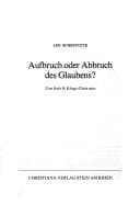 Tapa de Aufbruch oder Abbruch des Glaubens?